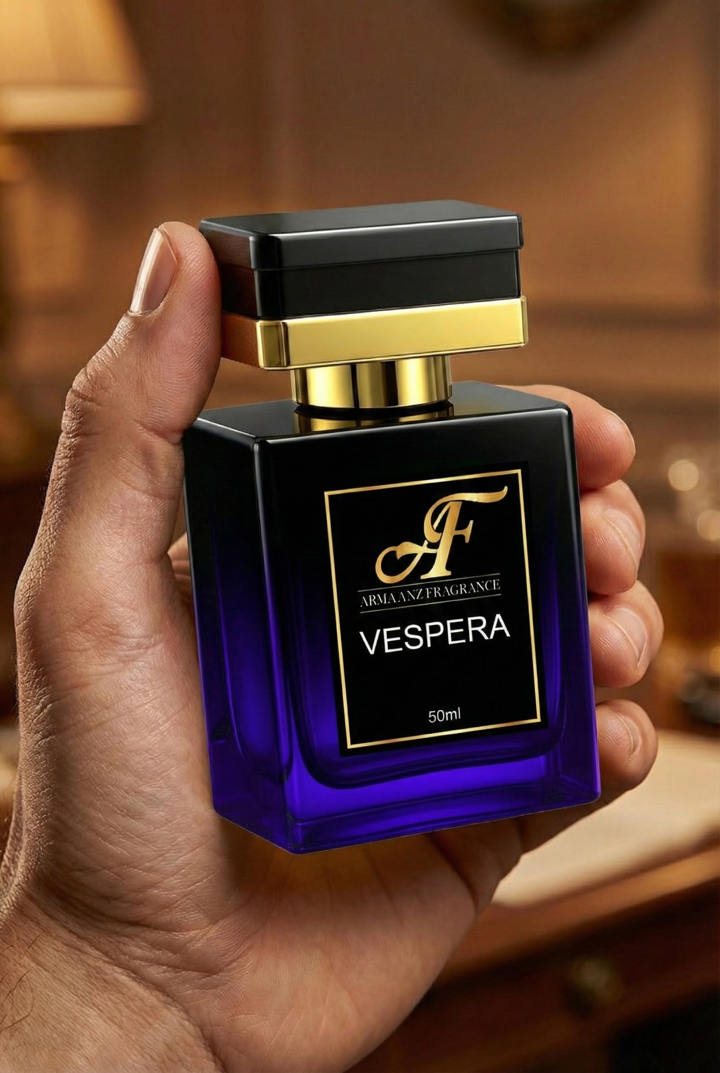 Vespera – Luxury Saffron Jasmine Perfume For Men & Women