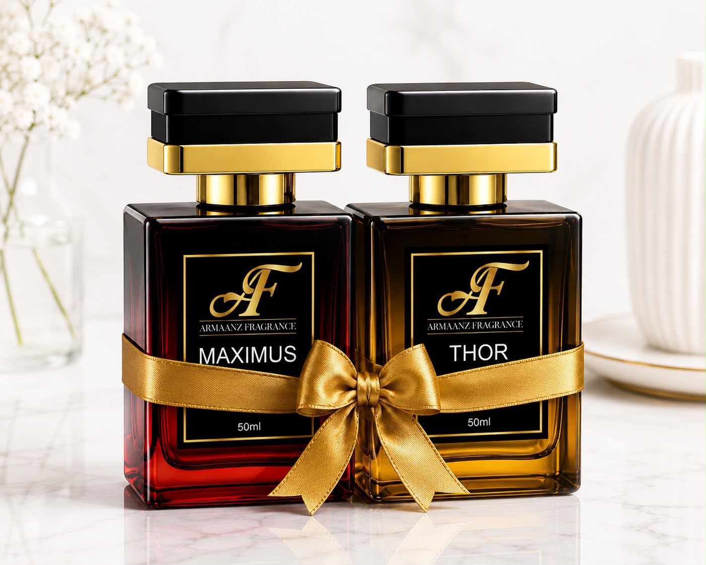 Maximus & Thor Luxury Perfume Bundle | Creed Aventus & Sauvage Inspired Fragrances | Free Delivery + 2 Free Testers