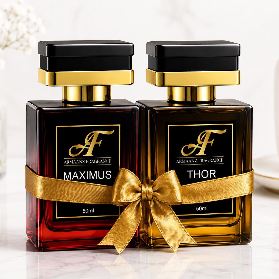 Maximus & Thor Luxury Perfume Bundle | Creed Aventus & Sauvage Inspired Fragrances | Free Delivery + 2 Free Testers