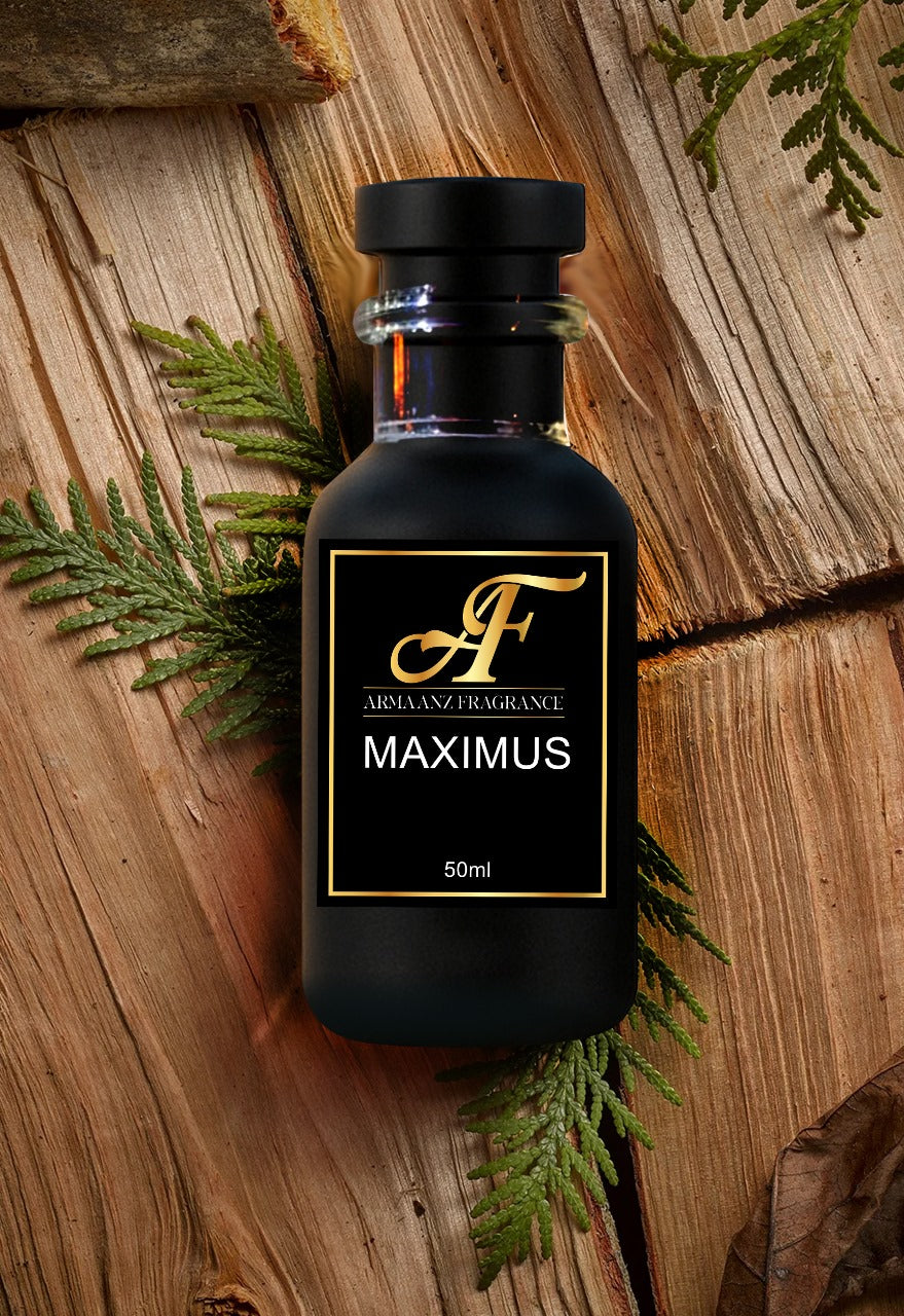 Maximus – Elegant & Long-Lasting Men’s Perfume | Armaanz Fragrance Pakistan