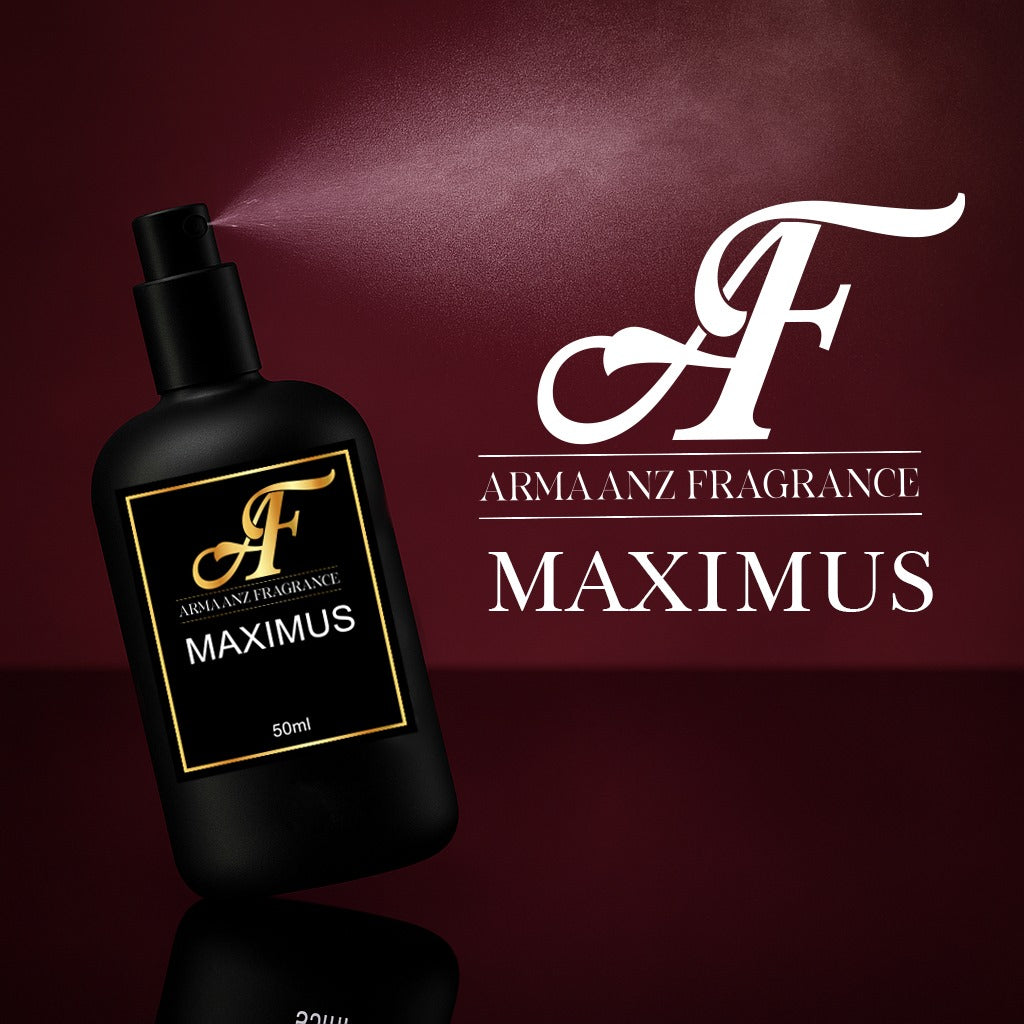 Maximus – Elegant & Long-Lasting Men’s Perfume | Armaanz Fragrance Pakistan
